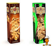Развивающая настольная игра джанга vega power tower, 56 блоков, детская, от 6 лет, Danko Toys PT-01U