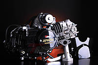 Двигатель 125куб Альфа ТММР Racing-125сс 54мм алюминиевый цилиндр механика чёрный