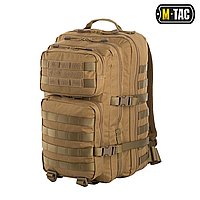 Рюкзак тактический армейский M-TAC LARGE ASSAULT PACK TAN ВСУ