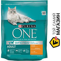 Purina Корм для котів ADULT курка та рис, 800 г