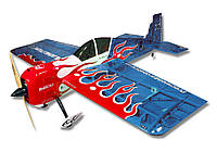 Самолёт радиоуправляемый Precision Aerobatics Addiction X 1270мм KIT (синий)