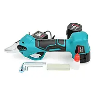 Сучкорез аккумуляторный Makita 24V 5АH, Садовой электросекатор для подрезки деревьев и кустов, Веткорез