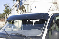 Козирок вітрового скла Ford Transit 1994-2000 (чорний глянець, 5мм) cpf005