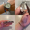 Сріблястий жіночий наручний годинник і браслет з написом LOVE. Кварцові стильні жіночі годинники., фото 8