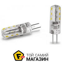 Светодиодная лампа Eurolamp Лампа светодиодная 2 Вт капсульная прозрачная G4 12 В 3000 К LED-G4-0227(12)
