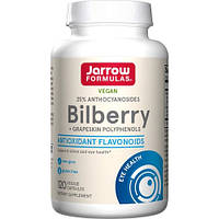 Натуральная добавка Jarrow Formulas Bilberry + Grapeskin Polyphenols, 120 вегакапсул CN13919 PS