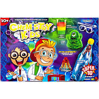 Набор для проведения опытов (укр.) Danko Toys "Chemistry Kids. 10 экспериментов. #1"