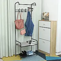 Напольная вешалка для одежды металлическая Corridor Rack для пола BKA