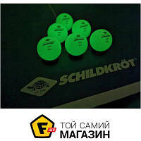 Мяч для настольного тенниса Donic Glow in the dark (6шт.) 40+ green (608507)