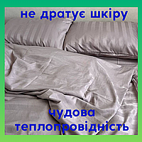 Постель страйп сатин мягкое Постельные комплекты евро размера двуспальный Постельное белье из хлопка