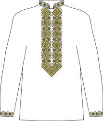 ЧСВП-25. Заготовка Чоловіча сорочка домоткана