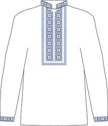 ЧСВП-26. Заготовка Чоловіча сорочка домоткана