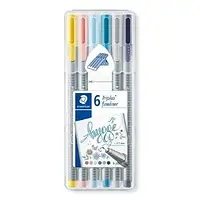 Staedtler Тонкие подводки triplus® HYGGE 03 мм 6 цветов в футляре (6994961)