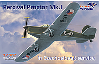 Сборная модель самолета Percival Proctor Mk.1 (Dora Wings 72003) 1:72