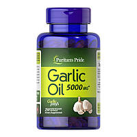 Натуральная добавка Puritan's Pride Garlic Oil 5000 mg, 100 капсул CN13217 VH