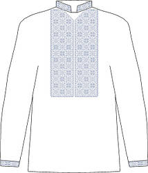 ЧСВП-29. Заготівля Чоловіча сорочка домоткана