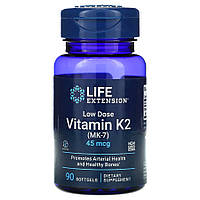 Витамины и минералы Life Extension Vitamin K2 Low Dose, 90 капсул CN10879 VH