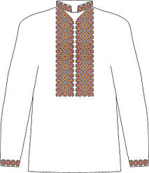 ЧСВП-30. Заготівля Чоловіча сорочка домоткана