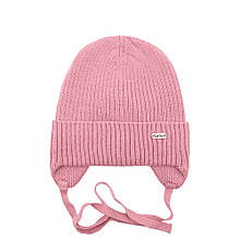 Шапка дитяча демісезонна "Агуша"TM Talvi (колір: 097 пудра) розмір 42-44