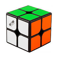 КубикQiYi WuXia 2x2 black | Кубик 2х2 с наклейками