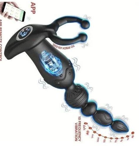 Насадка на пеніс для подвійного проникнення смарт керування, фото 1