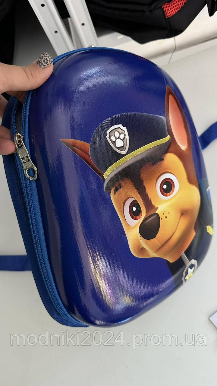 Дитячий ортопедичний рюкзак "Щенячий патруль" Paw Patrol Гончик із твердим корпусом