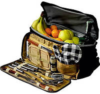 Набор для пикника Kamille Скаут в изотермической сумке 11 предметов BKA