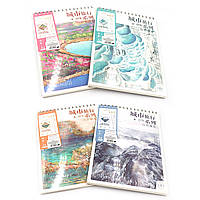 Скетчбук на спіралі "Природа" А4, 48Р, 21*29см, mix