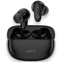 Беспроводные наушники HAVIT TW910 TWS Black до 10 ч работы на 1 заряде