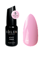 Гель-лак Edlen Color 9мл 005 холодный светло-розовый