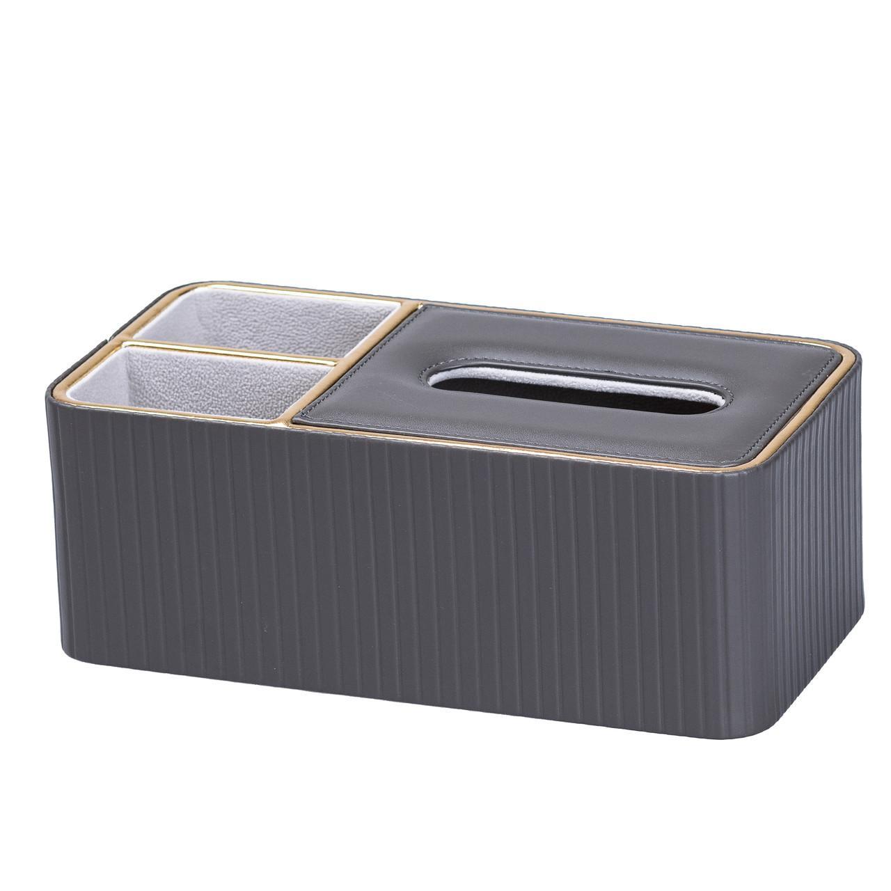 Серветниця з відділеннями для серветок і зберігання спецій для дому офісу кафе ресторану, фото 1