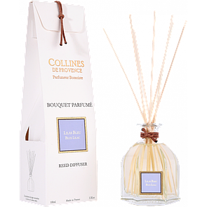 Дифузор для дому Blue Lilac (Блакитний бузок) аромадифузор Collines de Provence, 100 мл