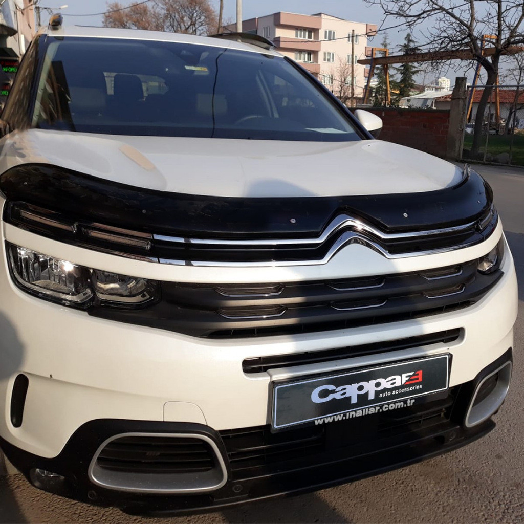 Tuning Дефлектор капота (Eurocap) для Citroen C5 Aircross 2017-2024 рр r_1067