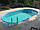 Збірний каркасний басейн Mountfield Azuro Ibiza Oval 5.25 х 3.2 х 1.5м (мозайка плівка 0,8 мм, морозостійкий), фото 3