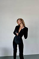 Комбинезон женский стильный велюровый 42-44; 44-46 "STYLE HOUSE" от производителя