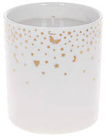 Декоративная свеча "Зимняя феерия" в фарфоровом стаканчике, 320мл BKA