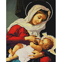 Алмазна мозаїка Ікона Годувальниця 40х50 см ColorArt  SP008