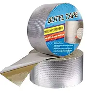 Клейкая армированная лента Butyl Tape 5м x 5см Silver (3_04618)