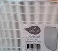 *HEPA фильтр NU-IBAP0002 к очистителю воздуха Nuvita NV1850