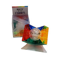 MoFangJiaoShi 3x3 Geo Cube B colorful transparent