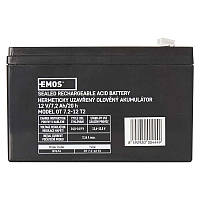 Акумуляторна батарея Emos B9674 12V 7.2AH (FAST.6.3 MM) AGM Dshop