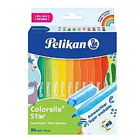 Pelikan Colorella Star фломастеры 30 цветов (7519890)