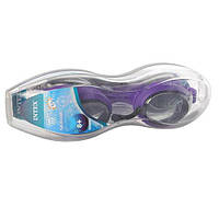 Очки для плавания детские Intex Фиолетовые KS, код: 2475647