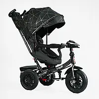 Трехколесный велосипед Best Trike PERFETTO поворотное сиденье, надувные колеса, муз. фара, USB, Bluetooth