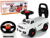 Lean Toys коляска с звуковым сигналом и спинкой (7391789)