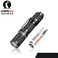 Карманный фонарик Lumintop Tool AA 2.0 мощностью 650LM, дальностью 127м и защитой IPX8, Черный