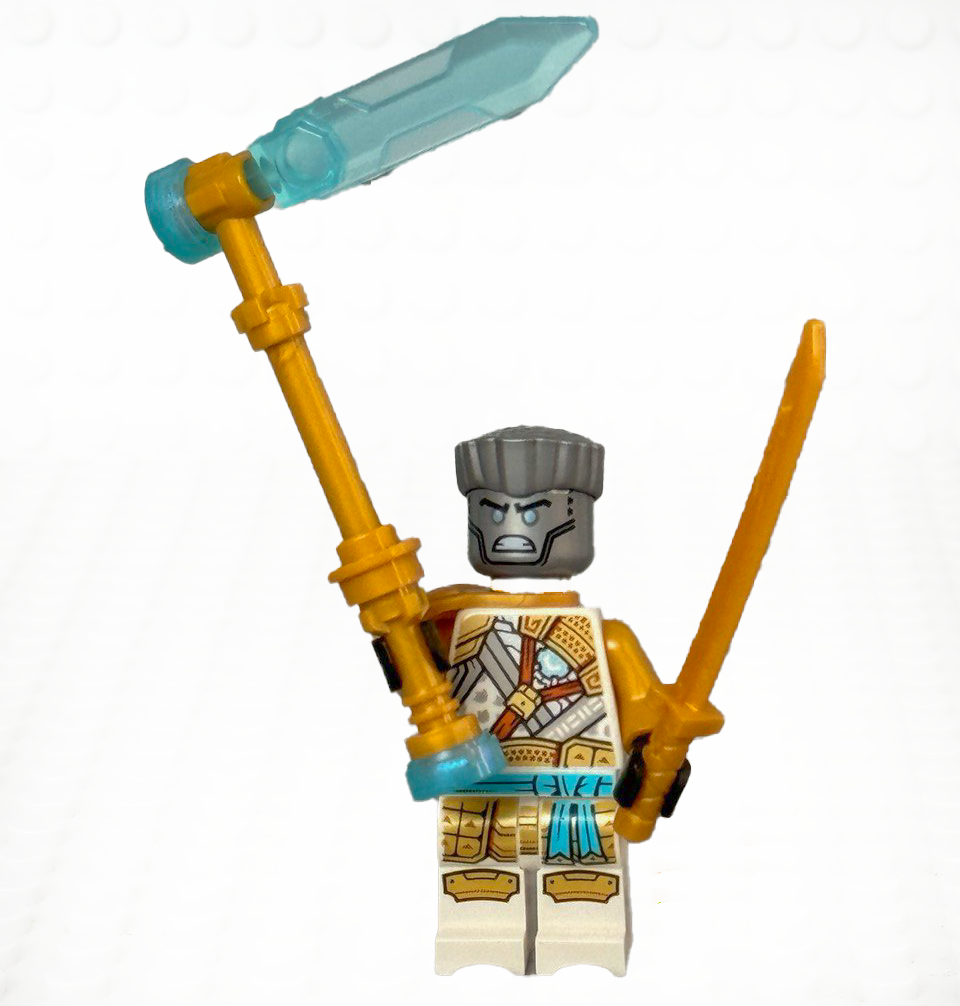 Мініфігурка колекційна LEGO Ninjago 892306 Zane Golden Ninja - Crystallized Ninjago мініфігурка Лего Ніндзяго, фото 1