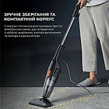 Пилосос Deerma Corded Hand Stick Vacuum Cleaner (DX115C) ( Чорний ) DS, фото 6