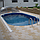 Збірний каркасний басейн Mountfield Azuro Ibiza Oval 7 х 3.5 х 1.5м (мозайка плівка 0,8 мм, морозостійкий), фото 3