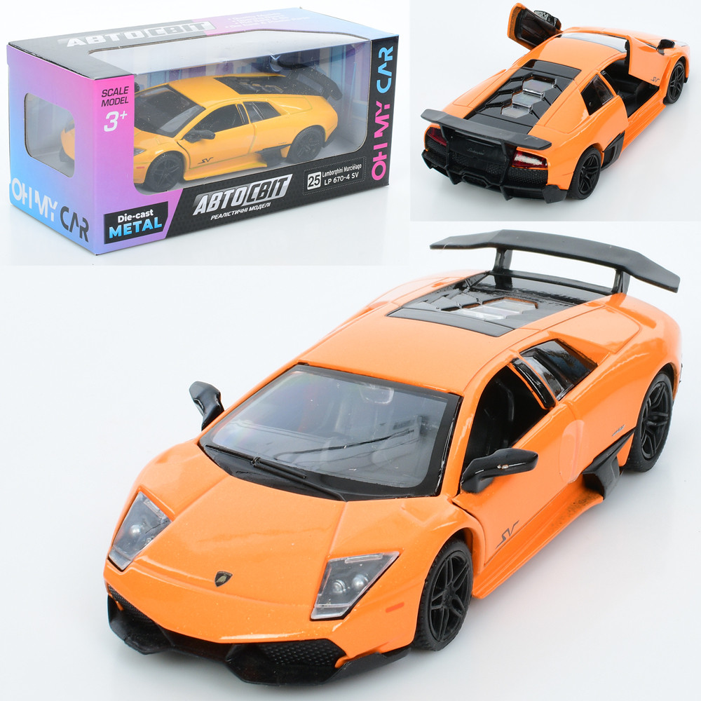 Машина AS-3089 АвтоМир, Lamborghini Murcielago, 12,5 см